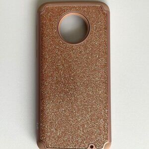 MOTO G6 PLUS PHONE CASE ROSE GOLD